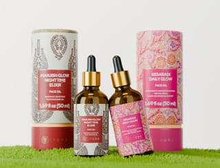 Day & Night Face Oil Duo - Best Moisturizer for Healthy Skin - Ayurvedic Natural Skincare Set