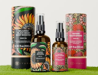 Black Gram Face & Body Duo - Best Moisturizers for Dry Skin, Aging Skin and Mature Skin - Natural Skincare for Glowing Skin